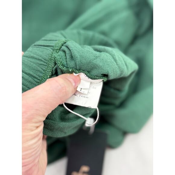 New purpearl green wide leg pants large - Picture 6 of 11